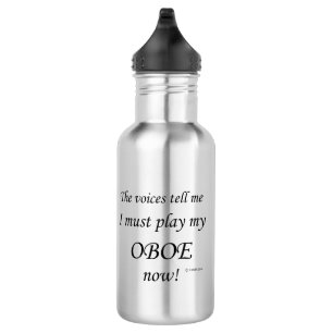 Bouteille D'eau Oboe Voices dit qu'il faut jouer