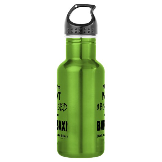 Bouteille D'eau Obsédée Bari Sax (Devant)