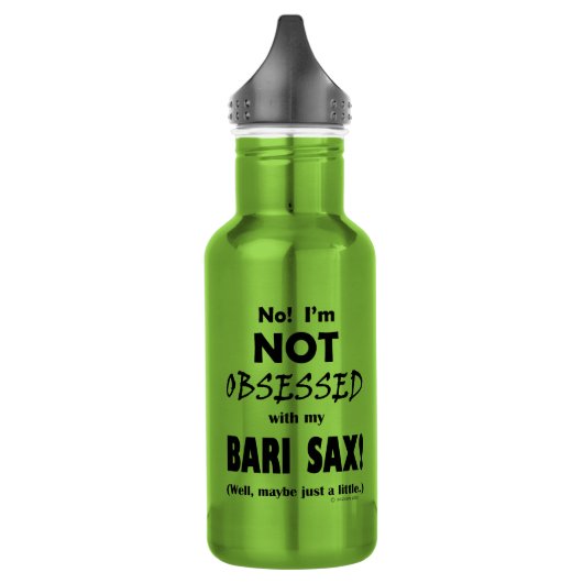 Bouteille D'eau Obsédée Bari Sax (Gauche)