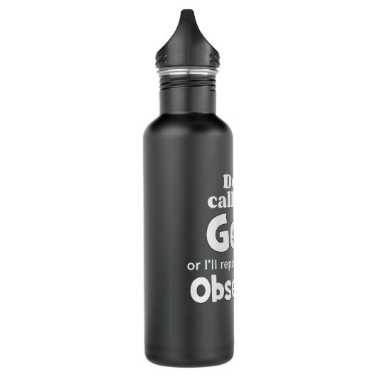 Bouteille D'eau Observateurs geeks wf (Gauche)