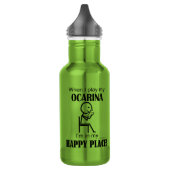 Bouteille D'eau Ocarina Happy Place (Gauche)