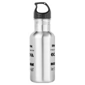 Bouteille D'eau Ocarina Instrument le plus important (Dos)