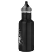 Bouteille D'eau Odin ravens on his stone throne viking mythology (Droite)