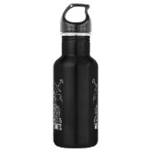 Bouteille D'eau Odin ravens Viking Mythologie Valhalla attend (Devant)