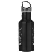 Bouteille D'eau Odin ravens Viking Mythologie Valhalla attend (Dos)