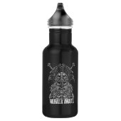 Bouteille D'eau Odin ravens Viking Mythologie Valhalla attend (Droite)
