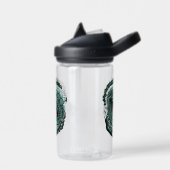 Bouteille D'eau Œil de prédateur reptile primal (Gauche)