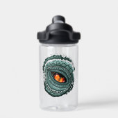 Bouteille D'eau Œil de prédateur reptile primal (Salle de sport)