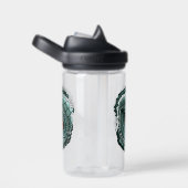 Bouteille D'eau Œil de prédateur reptile primal (Arrière Complet)