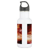 Bouteille D'eau Oeuvre Abstraite (Dos)