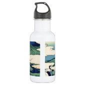 BOUTEILLE D'EAU OEUVRE D'ART JAPONAISE (Dos)