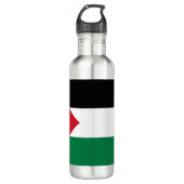 Bouteille D'eau officiellement le drapeau de l'État de Palestine (Devant)