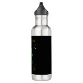 Bouteille D'eau Oh Christmas Tree Chemist noir (Droite)