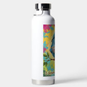 Bouteille d'eau Oiseau Bleu Chantant Mignon (Droite)