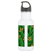 Bouteille D'eau Oiseau de nuit du jardin du paradis (Dos)