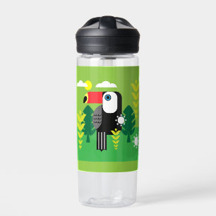 Bouteille D'eau Oiseau tropical du Toucan