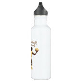 Bouteille D'eau Old School Ball No Look Pass Silhouette (Droite)