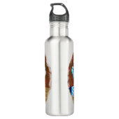 Bouteille D'eau Oliver The Otter est 6 Years Old ! Joyeux annivers (Dos)