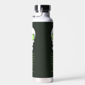 Bouteille D'eau Ombre de la mort — Crâne (Plage)