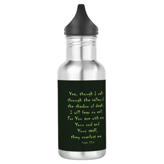 Bouteille D'eau Ombre de la mort — Crâne (Gauche)