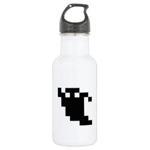 Bouteille D'eau Ombre fantôme de 8 bits Pixel