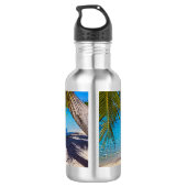 Bouteille D'eau Ombres sur la plage (Dos)