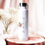 Bouteille D'eau Ophelia Cottagecore Dusty rose Floral<br><div class="desc">Célébrez votre histoire d'amour avec la beauté intemporelle de la collection mariage "Ophelia Floral" dans la couleur rose poussiéreuse, conçue pour évoquer romance et élégance. Cette suite mariage est ornée de fleurs d'aquarelle peintes à la main et d'un feuillage délicat, qui capturent la grâce et le charme d'un mariage d'inspiration...</div>