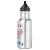 Bouteille D'eau Optométriste de Peace Love (Droite)