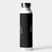 Bouteille D'eau Or Unalome  (Gauche)