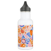 Bouteille D'eau Orange Blue Monogram Fruits Légumes (Gauche)