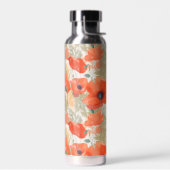 Bouteille D'eau Orange Poppy Meadow (Gauche)