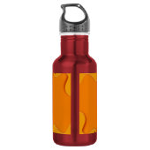 Bouteille d'eau orange rouge Endless Summer (Dos)