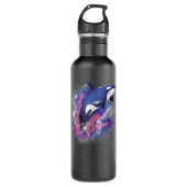 Bouteille D'eau Orca Killer Whale In Outer Space Universe Galaxy V (Devant)