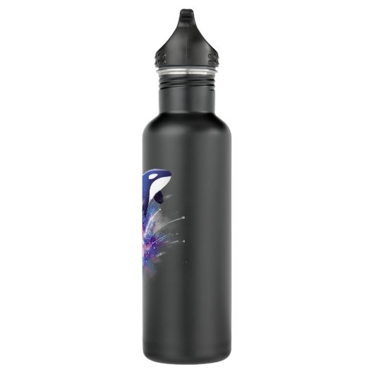 Bouteille D'eau Orca Killer Whale In Outer Space Universe Galaxy V (Droite)