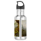 Bouteille D'eau Orchidées et colibri Heade (Dos)