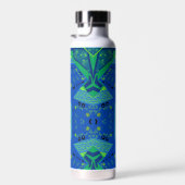 Bouteille D'eau Origami Chintz (L) Vert bleu (Plage)