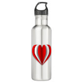 Bouteille D'eau Origami sincère (Devant)