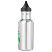 Bouteille D'eau Ornamental Floral Flower Design – Elegant (Droite)