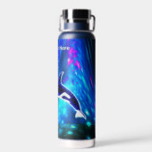 Bouteille D'eau Orque Cosmique (Arrière)