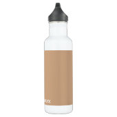 Bouteille D'eau Oryx brown beige color name (Droite)