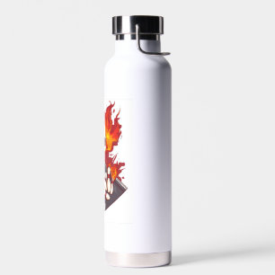 Bouteille D'eau Os de quilles - Crâne de sport drôle
