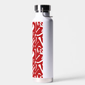 Bouteille D'eau Os Dinosaures (Rouge) (Gauche)