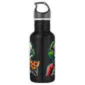 Bouteille D'eau Os, pizza et jeux : quand un squelette connaît (Dos)