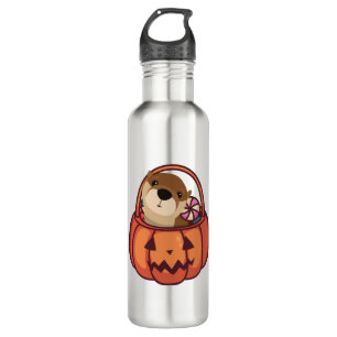 Bouteille D'eau Otter Halloween