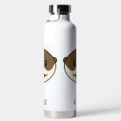 Bouteille D'eau Otter souriant mignon (Droite)