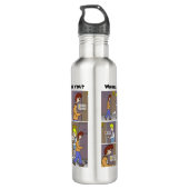 Bouteille D'eau Où es-tu ? (Dos)