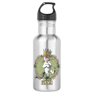 Bouteille D'eau Où sont les monstres ? Badge Max