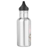 Bouteille D'eau Où sont les monstres Citation - Rose (Gauche)