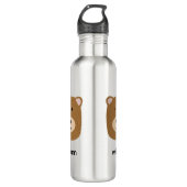 Bouteille D'eau Ours brun mignon (Devant)