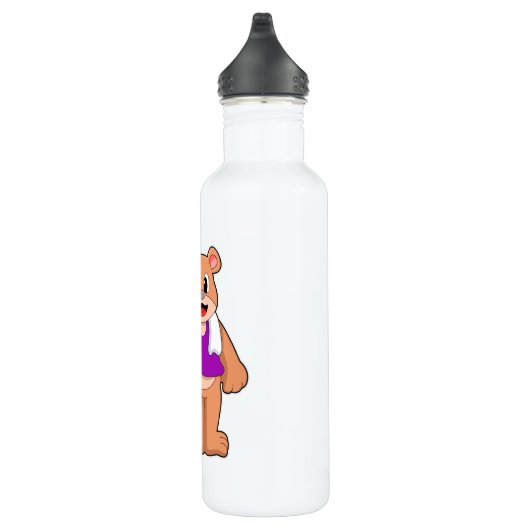 Bouteille D'eau Ours comme fermier avec le gâteau (Droite)